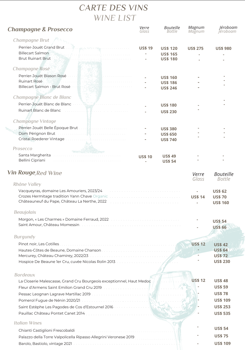 Plage menu page 5