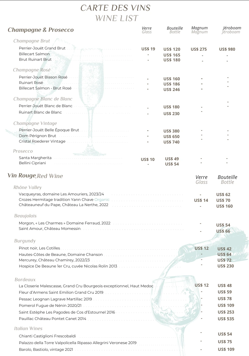 Plage menu page 5